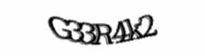 Security check image, please type the characters shown